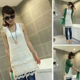 Camiseta em CROCHET